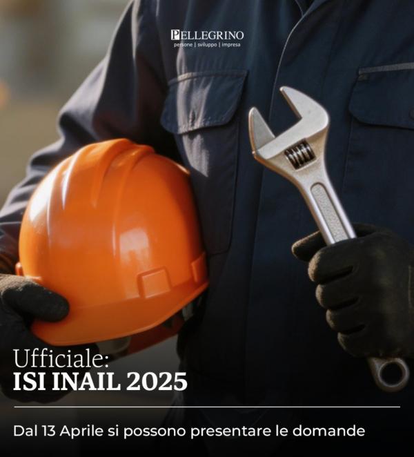 ISI INAIL 2025, il portale è aperto